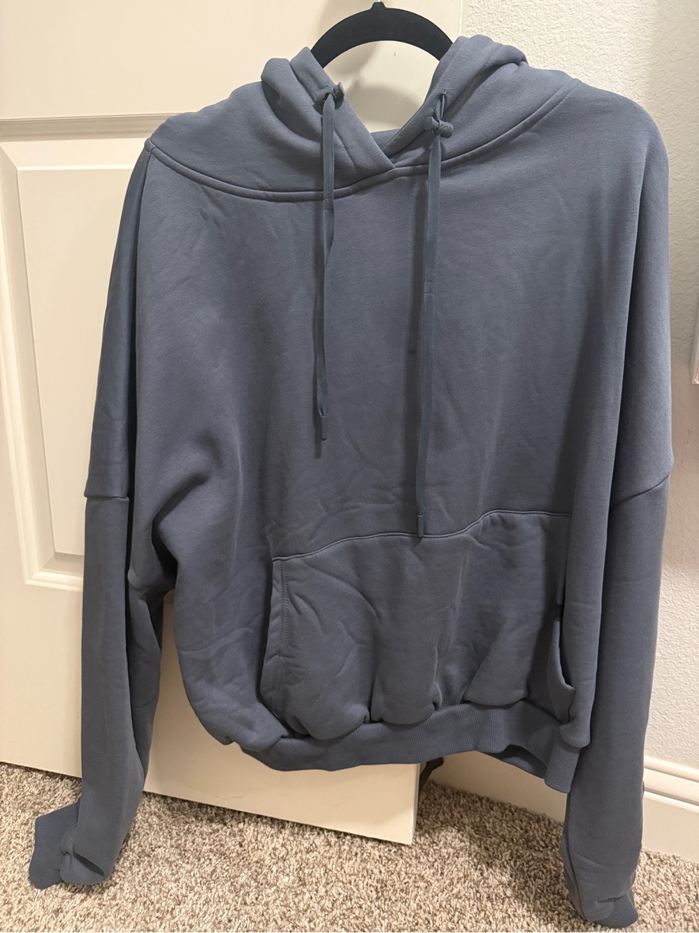 POPFLEX Women's Pullover Cloud Hoodie - Denim Blue